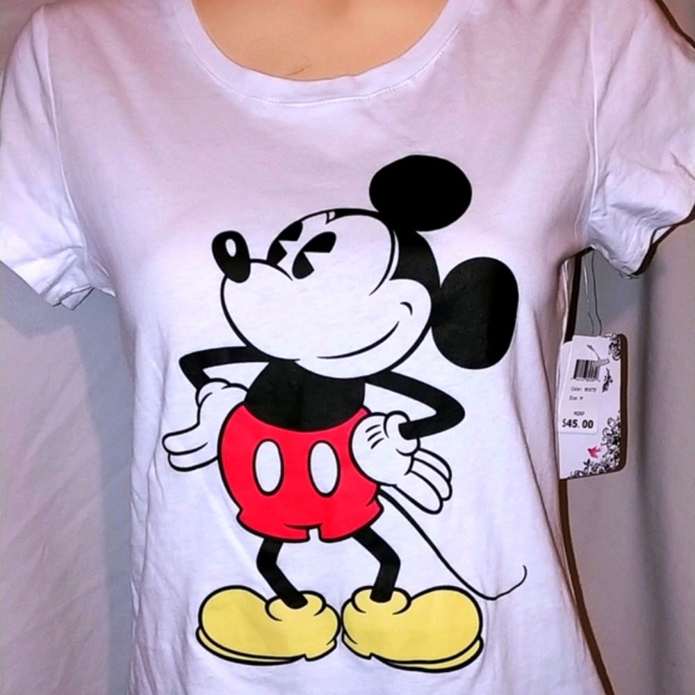 Disney Classic Mickey Mouse tee,NEW